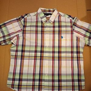 U.S. POLO CLUB Short sleeve button up shirt